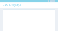 Desktop Screenshot of elisefotografie.nl